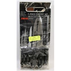 NEW WILTSHIRE 7” KNIFE CHEF'S TOUCH AND EMSON 7PC