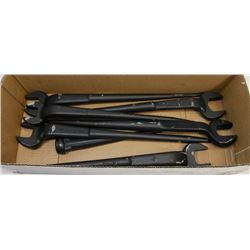 BOX OF 6 SPUD WRENCHES: PROTO, GRAY CANADA ETC.