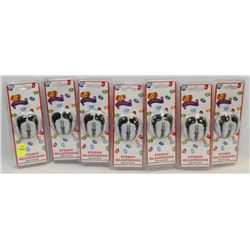LOT OF 7 JELLY BELLY STEREO EARBUD HEADPHONES