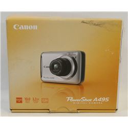 NEW 10MP CANNON POWERSHOT CAMERA A495