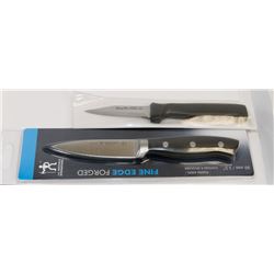 NEW J A HENCKELS AND CHUNGHWA PARING KNIVES.