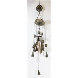 TEMPLE BELL & LUCKY COIN WIND CHIME