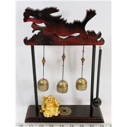 WOOD DRAGON BELL / GONG