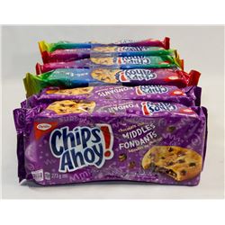 6 PACKS OF ASSORTED CHIPS AHOY! COOKIES.