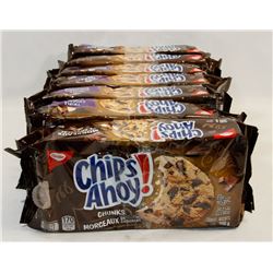 7 PACKS OF CHIPS AHOY! CHUNKS COOKIES.