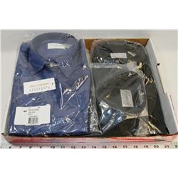 LOT OF 4 DRESS SHIRTS.