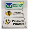 Image 1 : VINTAGE NHL LICENSE PLATES