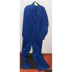 NEW SIZE SMALL BLUE COVERALLS.