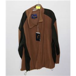 NEW SIZE XL MR. FLEECE FULL ZIP JACKET.