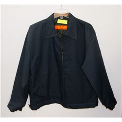 NEW SIZE L RED KAP LINED WORK JACKET.