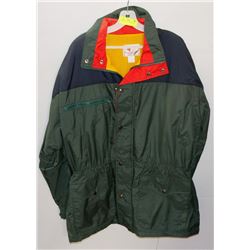 NEW MENS SIZE L WINTER SHELL JACKET.