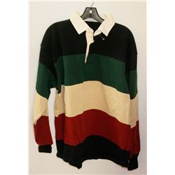 NEW SIZE XL BARBARIAN RUGBY LONG SLEEVE SHIRT
