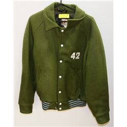 NEW SIZE 42 GREEN BOMBER JACKET