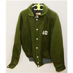 NEW SIZE 40 GREEN BOMBER JACKET