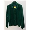 Image 1 : NEW SIZE L GREEN FULL ZIP FLEECE