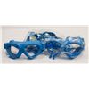 Image 1 : LOT OF 3 MADE IN SPAIN NEREIDA SWIMMING/DIVING GOGGLES