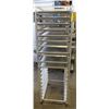 Image 1 : 20 SLOT COMMERCIAL ALUMINUM BAKERS RACK