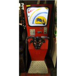VINTAGE 1950s THE BULL ARCADE GAME(TESTED & WORKS)