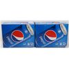 Image 1 : TWO 12 PACK CASES OF PEPSI
