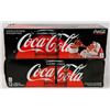 Image 1 : TWO 12 PACK CASES OF COCA COLA ZERO