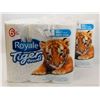 Image 1 : TWO PACKS OF 6 ROLL ROYALE PAPER TOWEL