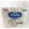 Image 1 : THREE 16 DOUBLE ROLL PACKS OF ROYALE TOILET PAPER