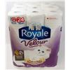 Image 1 : THREE PACKS OF 12 DOUBLE ROLL ROYALE TOILET