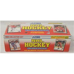 1990 SCORE HOCKEY PREMIER EDITION COLLECTOR SET