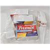 Image 1 : BAG OF ASSORTED SIZE TYLENOL COLD AND SINUS.