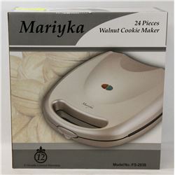 WALNUT COOKIE MAKER, CHAMPAGNE COLOUR.