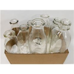 MILK/CREAM BOTTLES.