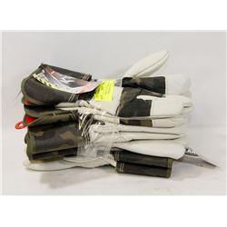 4 PAIRS HEAVY DUTY PREMIUM WINTER COWGRAIN GLOVES