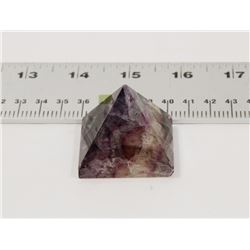 FLORITE CRYSTAL PYRAMID.