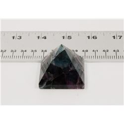 FLORITE CRYSTAL PYRAMID.