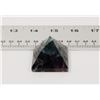 Image 1 : FLORITE CRYSTAL PYRAMID.