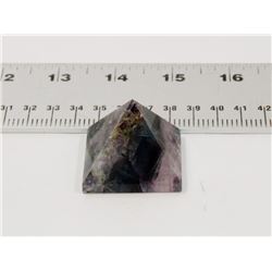 FLORITE CRYSTAL PYRAMID.