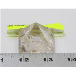 QUARTZ CRYSTAL PYRAMID 1.5" X 1.5" WITH INCLUSION