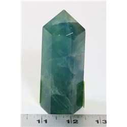 FLORITE QUARTZ CRYSTAL HEALING STONE.