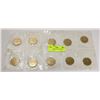 Image 1 : 10 SEALED 1867-1967 CENTENNIAL MEDALLIONS.
