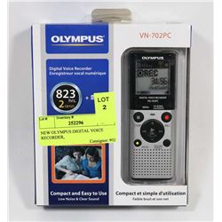 NEW OLYMPUS DIGITAL VOICE RECORDER,