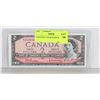 Image 1 : 1954 CANADIAN $2 BANK NOTE