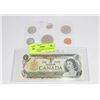 Image 1 : LOT OF 2. INCLUDING 1973 BANK OF CANADA 4 DIGIT