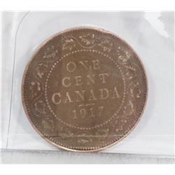 1917 CANADIAN LARGE PENNY