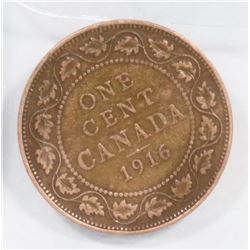 1916 CANADIAN LARGE PENNY