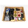 Image 1 : BOX WITH CAMERAS, BINOCULARS AND JAPANESE