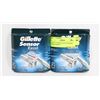 Image 1 : LOT OF 2 NEW GILLETTE SENSOR REPLACEMENT