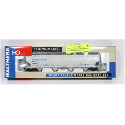 WALTHERS PLATINUM LINE HO PROCOR RAILROAD CAR.