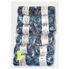 Image 1 : LOT OF 12  KROY SOCKS DEEP END YARN 50G BALLS