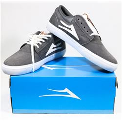 NEW LAKAI GRIFFIN MENS SIZE 8 GREY/WHITE/BLACK