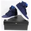 Image 1 : NEW SUPRA KIDS VAIDER SIZE 3 NAVY/WHITE HIGH TOP